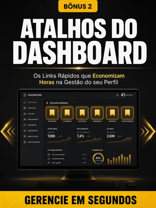 Atalhos do Dashboard